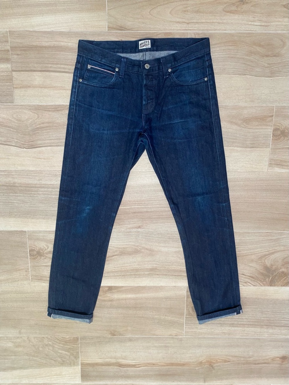 Naked & Famous Skinny Guy Selvedge Jeans Men’s W34 L33 Indigo